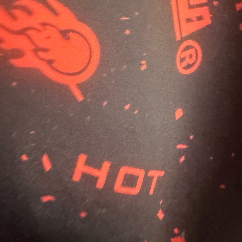 RARE FIREBALL Jersey Black Red Size XXL New Never Worn Streetwear Athletics NWOT - Picture 15 of 15